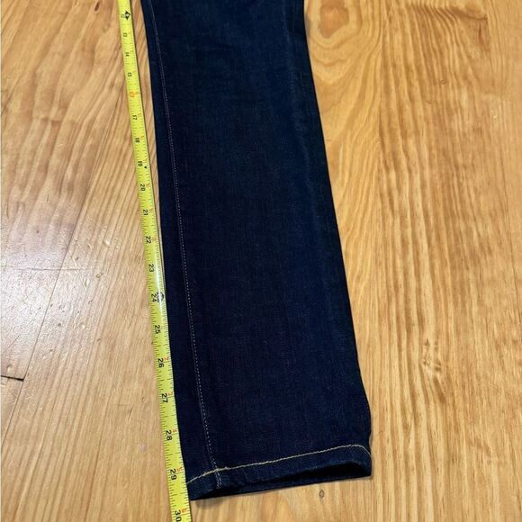 NWOT Imogene + Willie Jeans Imogene Slim Size 27 Handmade USA Dark Wash - Picture 7 of 12
